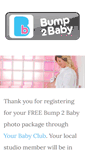 Mobile Screenshot of bump2baby.info
